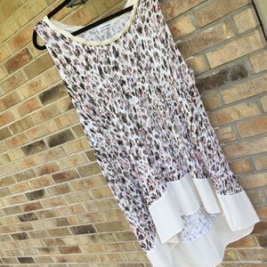 Maurices plus size 3x long sleeveless top EUC